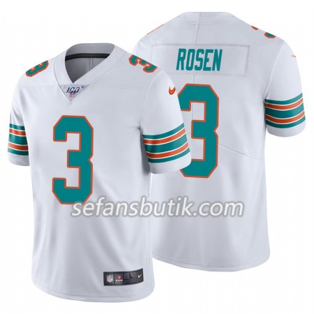 Miami Dolphins Tröjor Josh Rosen 3 Nike Vit Alternate 100th - Herr